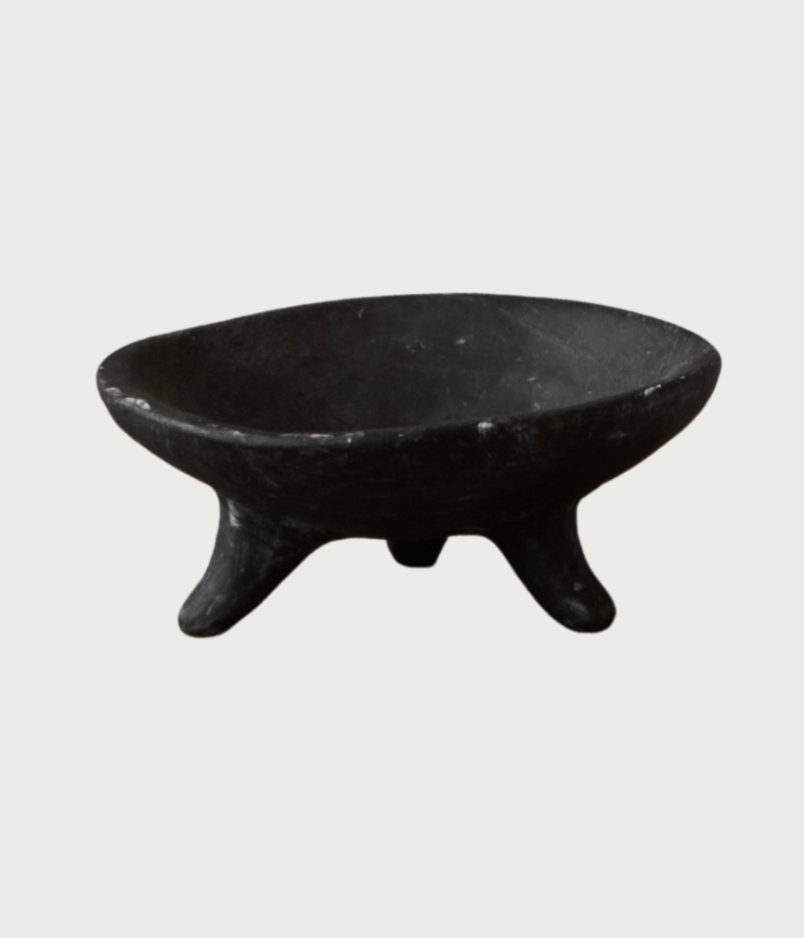 Petit Footed Bowl Black images